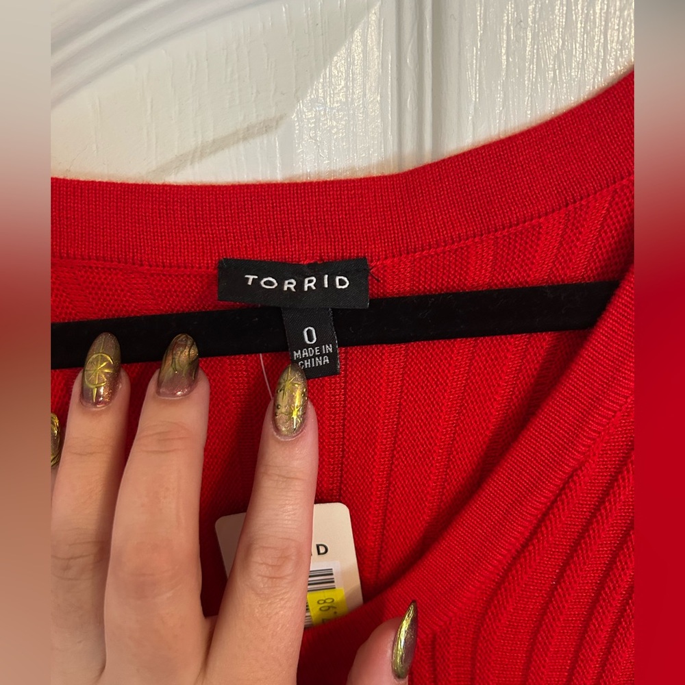 Torrid Ribbed Midi Dress - Picture 3 of 5